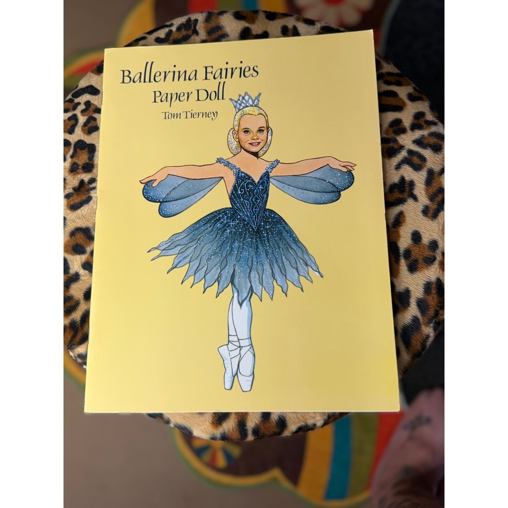 Ballerina Fairies Paper Doll Tom Tierney Dover Publications 1996 Vintage Book